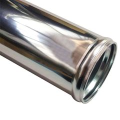ΣΩΛΗΝΑΣ ΑΛΟΥΜΙΝΙΟΥ Φ70 / 45cm / 45° (μοίρες)-thumb-1