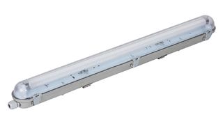 ACA Στεγανό Φωτιστικό Για LED G13 2xT8 230V IP65 120cm - AC.L7236LED