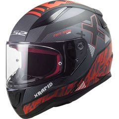 Κράνος LS2 FF353 Rapid Xtreet Matt Black-Red