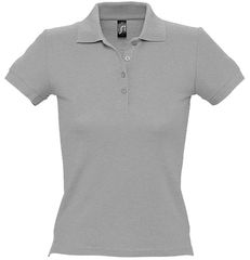 SOL'S PEOPLE 11310 Γυναικείο πόλο πικέ 210g/m 100% Βαμβάκι Ringspun πενιέ GREY MELANGE-360
