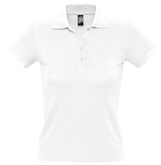 SOL'S PEOPLE 11310 Γυναικείο πόλο πικέ 210g/m 100% Βαμβάκι Ringspun πενιέ WHITE-102