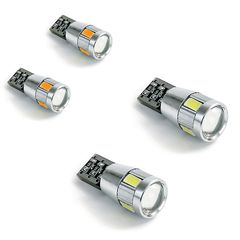 ΛΑΜΠΕΣ 6 LEDS T10 Wedge-CANBUS 12V 2 ΤΜΧ