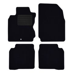 Πατάκια δαπέδου μοκέτας Standard μαύρα για Nissan Note (I) 4τμχ