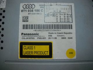 AUDI A4 2008 CD PLAYER-thumb-1