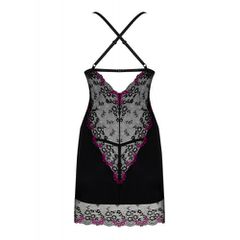 Obsessive Vanessme Chemise Black-thumb-3