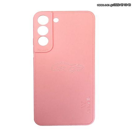 Samsung S22 Leewello Back Cover Silicone Case – Pink (OEM)