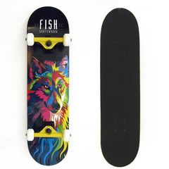 Skateboard Ξύλινο Fish 31'' Wolf