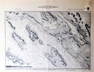 Ιστορικός ναυτικός χάρτης της Αδριατικής / Δαλματίας
