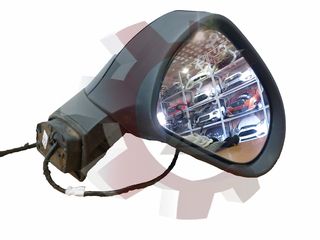 Καθρέφτης Οδηγού PEUGEOT 207 06-014 Ηλεκτρικός  Βαφόμενος Θερμαινόμενος  με Φλας Μ/ΑΙΣ 8149ZK