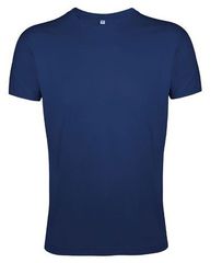 Sol's Regent Fit 00553 Ανδρικό t-shirt κυλινδρικό με στενή γραμμή 100% βαμβάκι Ringspun σεμί-πενιέ FRENCH NAVY-319