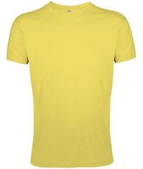 Sol's Regent Fit 00553 Ανδρικό t-shirt κυλινδρικό με στενή γραμμή 100% βαμβάκι Ringspun σεμί-πενιέ HONEY-305