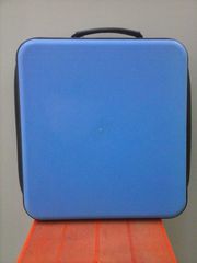 CD CASE (βαλιτσάκι) 240 CD/DVD/BDR ΣΚΛΗΡΗ ΘΗΚΗ μπλε