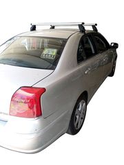 Μπαρες για Μπαγκαζιερα - Kit Μπάρες οροφής Αλουμινίου MENABO - Πόδια για Toyota Avensis 4D 2003-2009 2 τεμάχια