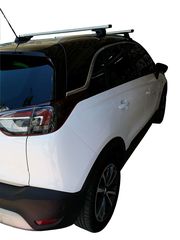 Μπαρες για Μπαγκαζιερα - Kit Μπάρες Αλουμινίου - Πόδια Nordrive για Opel Crossland X 2017+ 2 τεμάχια