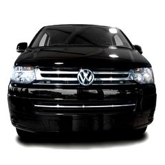 VW T5 TRANSPORTER FACELIFT 2010>2015 ΔΙΑΚΟΣΜΗΤΙΚΕΣ ΓΡΙΛΙΕΣ ΜΑΣΚΑΣ ΕΜΠΡΟΣ ΧΡΩΜΙΟΥ 4 ΤΕΜΑΧΙΑ