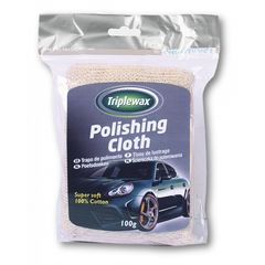 ΠΑΝΙ ΓΙΑ ΓΥΑΛΙΣΜΑ ΒΑΜΒΑΚΕΡΟ 100% (COTTON) 100g/130x27cm CARPLAN TRIPLEWAX POLISHING CLOTH