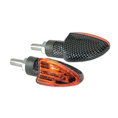 ΦΛΑΣ ΜΟΤΟ ARROW 12V 21W 68x27mm CARBON 2 ΤΕΜ.