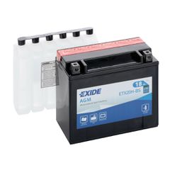 ΜΠΑΤΑΡΙΑ ΜΟΤΟ ETX20H-BS,YTX20H-BS 12V 18Ah 270A 175x90x155mm AGM EXIDE ΑΡΙΣΤΕΡΗ