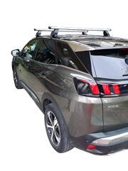 Μπαρες για Μπαγκαζιερα - Kit Μπάρες οροφής Αλουμινίου Menabo  - Πόδια (πίσω πόρτα με βίδα) για Peugeot 3008 2016+ 2 τεμάχια
