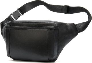 Cardinal Δερμάτινο τσαντάκι μέσης 8910 black