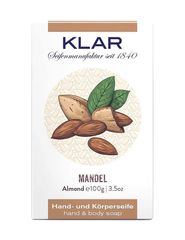 Μπάρα Σαπουνιού Για Χέρια & Σώμα με Αμύγδαλο Klar 100gr