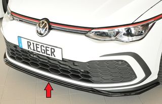 ΕΜΠΡΟΣ ΣΠΟΙΛΕΡ RIEGER ΓΙΑ VOLKSWAGEN GOLF 8 (GTD)