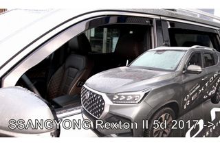 Heko ΣΕΤ ΑΝΕΜΟΘΡΑΥΣΤΕΣ ΑΥΤΟΚΙΝΗΤΟΥ ΓΙΑ SSANGYONG REXTON 5D 2017+? ΑΠΟ ΕΥΚΑΜΠΤΟ ΦΙΜΕ ΠΛΑΣΤΙΚΟ HEKO - 4 ΤΕΜ. ΑΝΕΜ.SET28917