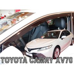 ΑΝΕΜΟΘΡΑΥΣΤΕΣ ΑΥΤΟΚΙΝΗΤΟΥ ΓΙΑ TOYOTA CAMRY XV70 4D 2018> ΖΕΥΓΑΡΙ ΑΠΟ ΕΥΚΑΜΠΤΟ ΦΙΜΕ ΠΛΑΣΤΙΚΟ HEKO - 2 ΤΕΜ.