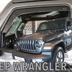 ΑΝΕΜΟΘΡΑΥΣΤΕΣ ΑΥΤΟΚΙΝΗΤΟΥ ΓΙΑ JEEP WRANGLER / GLADIATOR JL IV 5D 2019> ΖΕΥΓΑΡΙ ΑΠΟ ΕΥΚΑΜΠΤΟ ΦΙΜΕ ΠΛΑΣΤΙΚΟ HEKO - 2 ΤΕΜ.