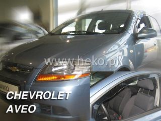 ΑΝΕΜΟΘΡΑΥΣΤΕΣ ΑΥΤΟΚΙΝΗΤΟΥ ΓΙΑ CHEVROLET AVEO 5D 2004>2011 ΖΕΥΓΑΡΙ ΑΠΟ ΕΥΚΑΜΠΤΟ ΦΙΜΕ ΠΛΑΣΤΙΚΟ HEKO - 2 ΤΕΜ.