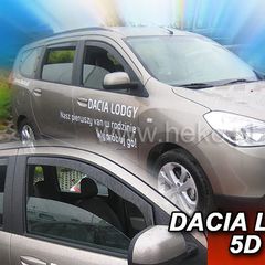 ΑΝΕΜΟΘΡΑΥΣΤΕΣ ΑΥΤΟΚΙΝΗΤΟΥ ΓΙΑ DACIA LODGY - DACIA DOKKER 5D 2012> ΖΕΥΓΑΡΙ ΑΠΟ ΕΥΚΑΜΠΤΟ ΦΙΜΕ ΠΛΑΣΤΙΚΟ HEKO - 2 ΤΕΜ.