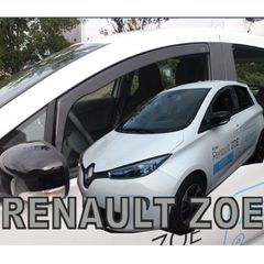 ΑΝΕΜΟΘΡΑΥΣΤΕΣ ΑΥΤΟΚΙΝΗΤΟΥ ΓΙΑ RENAULT ZOE 5D 2012> ΖΕΥΓΑΡΙ ΑΠΟ ΕΥΚΑΜΠΤΟ ΦΙΜΕ ΠΛΑΣΤΙΚΟ HEKO - 2 ΤΕΜ.