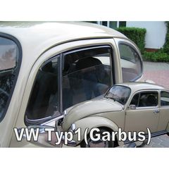 ΑΝΕΜΟΘΡΑΥΣΤΕΣ ΑΥΤΟΚΙΝΗΤΟΥ ΓΙΑ VW BEETLE GARBUS SCARABEO 2D 1967-2003 (ΣΚΑΡΑΒΕΟΣ) ΖΕΥΓΑΡΙ ΑΠΟ ΕΥΚΑΜΠΤΟ ΦΙΜΕ ΠΛΑΣΤΙΚΟ HEKO - 2 ΤΕΜ.