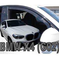 ΑΝΕΜΟΘΡΑΥΣΤΕΣ ΑΥΤΟΚΙΝΗΤΟΥ ΓΙΑ BMW X4 G02 5D 2018> ΖΕΥΓΑΡΙ ΑΠΟ ΕΥΚΑΜΠΤΟ ΦΙΜΕ ΠΛΑΣΤΙΚΟ HEKO - 2 ΤΕΜ.