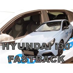 ΣΕΤ ΑΝΕΜΟΘΡΑΥΣΤΕΣ ΑΥΤΟΚΙΝΗΤΟΥ ΓΙΑ HYUNDAI i30 FASTBACK N 5D 2019> ΑΠΟ ΕΥΚΑΜΠΤΟ ΦΙΜΕ ΠΛΑΣΤΙΚΟ HEKO - 4 ΤΕΜ.