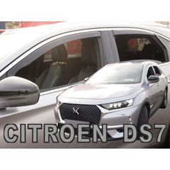 ΣΕΤ ΑΝΕΜΟΘΡΑΥΣΤΕΣ ΑΥΤΟΚΙΝΗΤΟΥ ΓΙΑ CITROEN DS7 CROSSBACK 5D 2018> ΑΠΟ ΕΥΚΑΜΠΤΟ ΦΙΜΕ ΠΛΑΣΤΙΚΟ HEKO - 4 ΤΕΜ.