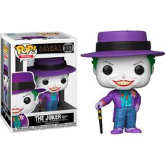 Funko Pop! Heroes: Batman 1989 - The Joker with Hat Vinyl Figure (#337)