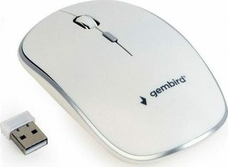 Gembird Wireless Optical Mouse - White (MUSW-4B-01-W)