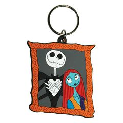The Nightmare Before Xmas Rubber Keychain (RK38063)