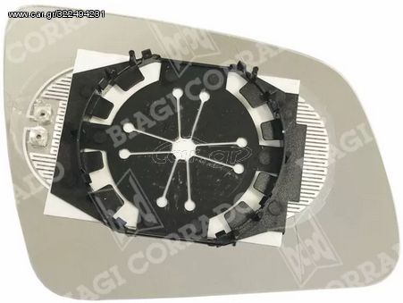 ΚΡΥΣΤΑΛΛΟ ΚΑΘΡΕΠΤΗ MERCEDES CLASSE C W204 '07-'11 (ΑΣΦΑΙΡΙΚΟ, ΘΕΡΜΑΙΝΟΜΕΝΟ, ΜΕ ΒΑΣΗ, ΧΡΩΜΙΟ) ΑΡΙΣΤΕΡΟ