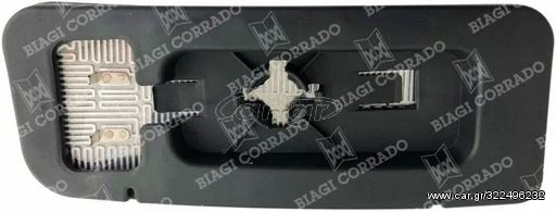 ΚΡΥΣΤΑΛΛΟ ΚΑΘΡΕΠΤΗ MERCEDES SPRINTER 906 '06-/ VW CRAFTER '06- (ΕΥΡΥΓΩΝΙΟ, ΘΕΡΜΑΙΝΟΜΕΝΟ, ΜΕ ΒΑΣΗ, ΧΡΩΜΙΟ) ΔΕΞΙ ΒΑΣΗ ΣΤΡΟΓΓΥΛΗ ΜΕ ΕΛΑΤΗΡΙΟ
