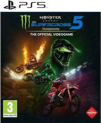 PS5 GAME - SuperCross 5 Championship the oficial videogame