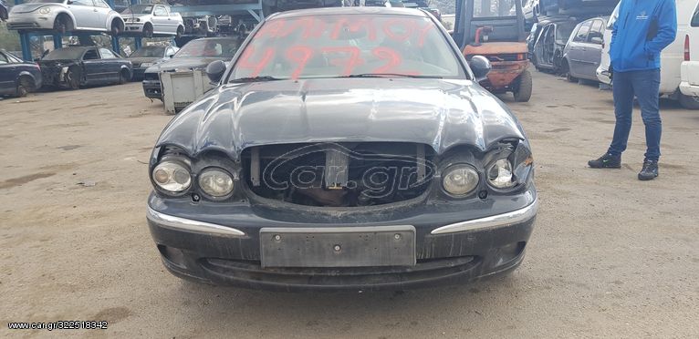 JAGUAR X-TYPE ΜΠΛΕ 2002 -SIDIROSKRAP LTD-