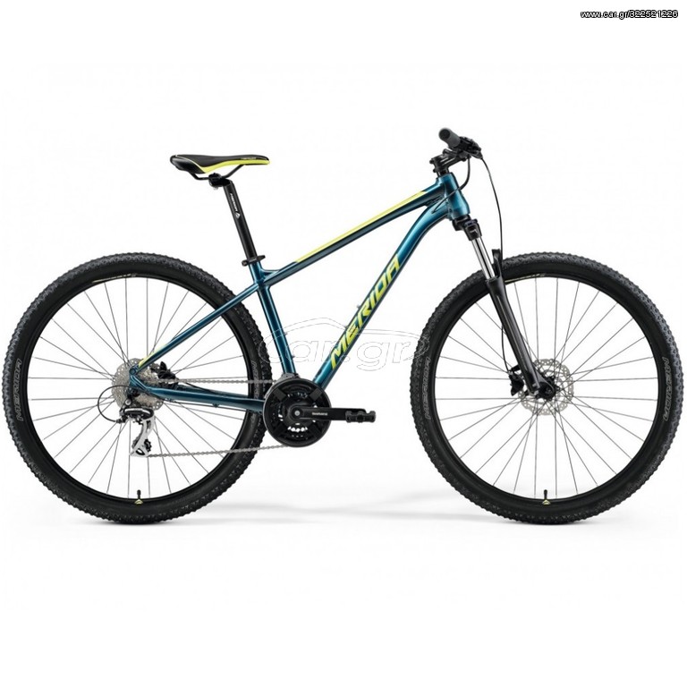 All - Mountain Merida 2022 BIG 9-20-2X ΜΤΒ 29 TEAL-BLUE (LIME)