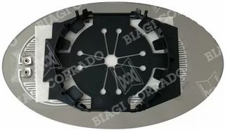 ΚΡΥΣΤΑΛΛΟ ΚΑΘΡΕΠΤΗ MINI R50 R53 '01-'06/ MINI CABRIOLET R52 '04-'07 (ΘΕΡΜΑΙΝΟΜΕΝΟ, ΜΕ ΒΑΣΗ, ΧΡΩΜΙΟ) ΑΡΙΣΤΕΡΟ/ΔΕΞΙ