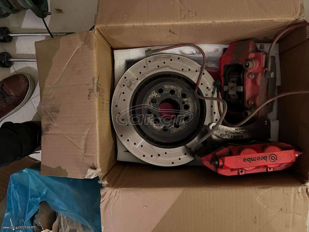 TOYOTA PRIUS BREMBO 4 PISTONS ΤΕΤΡΑΠΙΣΤΟΝΕΣ ΔΑΓΚΑΝΕΣ + ΚΙΤ ΔΙΣΚΟΠΛΑΚΕΣ 320mm