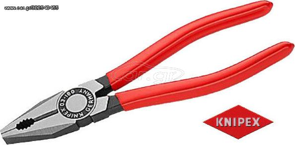 Πένσα μηχανικού KNIPEX 0301180 μήκος 180mm με ελαφριά μόνωση ( 0301180 )