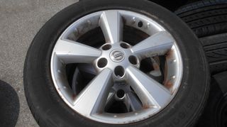 NISSAN QASHQAI 2006->2013 ΖΑΝΤΕΣ ΑΛΟΥΜΙΝΙΟΥ 17''