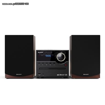 SHARP HI-FI MICRO SYSTEM BROWN XLB517DBR