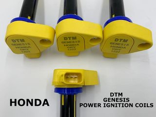 COILS DTM HONDA FR-V 1,7 05+ D17A2 eng / ONE SIDE RAILS / GENESIS POWER COILS ΠΟΛΛΑΠΛΑΣΙΑΣΤΕΣ 122mm long HONDA / ΤΙΜΗ 1 ΤΜΧ